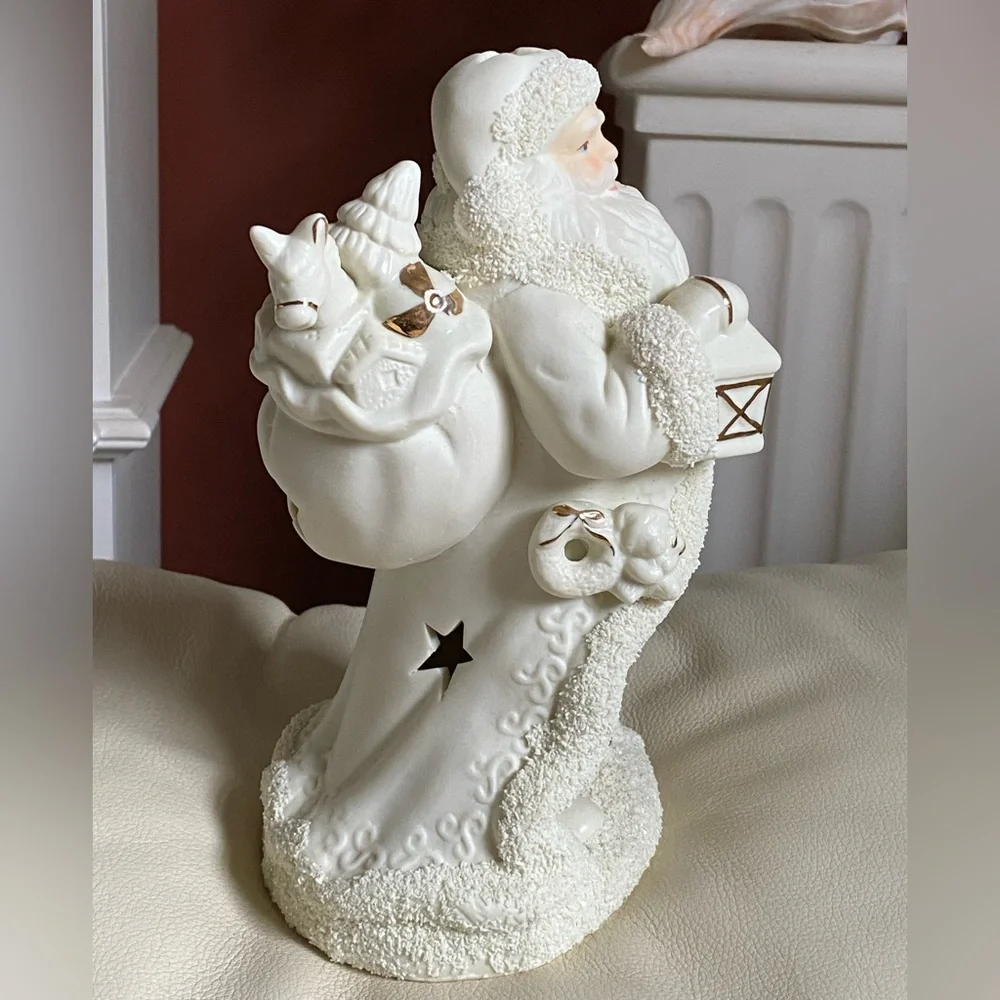 Porcelain Santa Night Light 🎄Christmas in July 🎄
